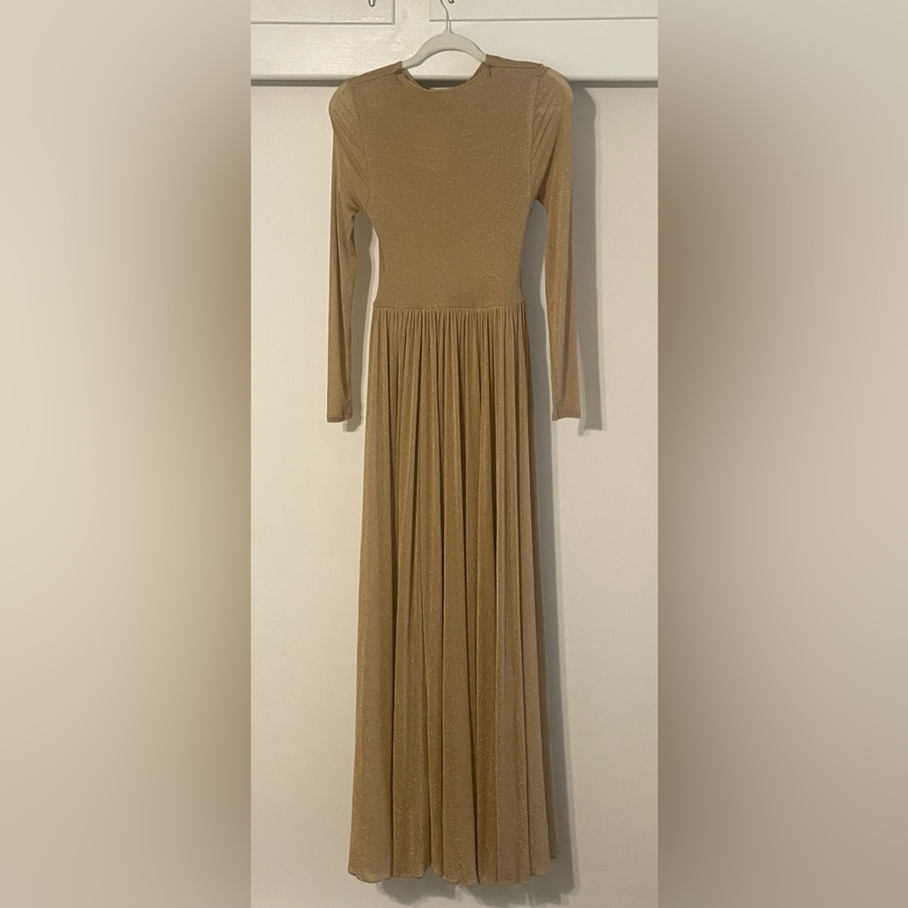 Zimmerman gold maxi gown. New with tags. Size 1 Aus, size 6 U.S.